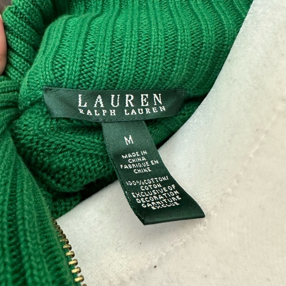 Excellent condition Ralph Lauren Green Cable sweater - Picture 5 of 5